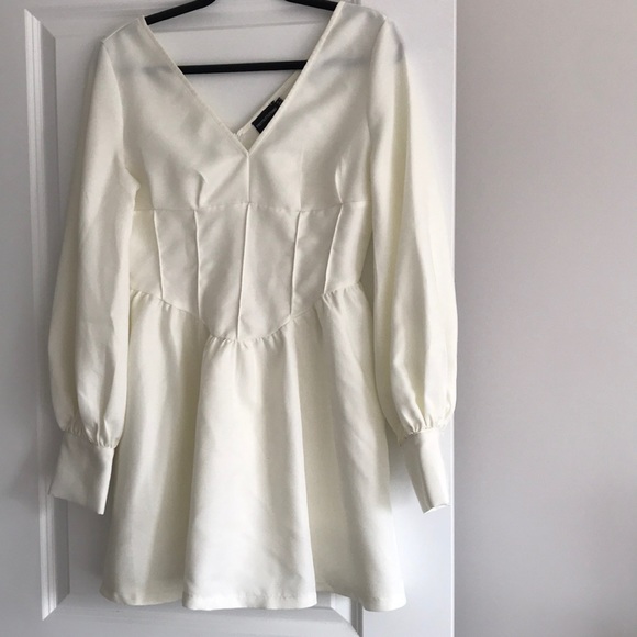 Cream corset mini dress! - Picture 1 of 4